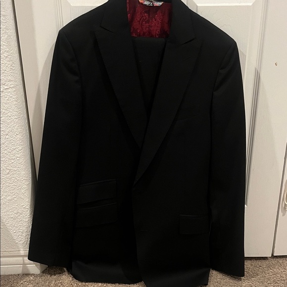 Pietro Brunelli Black Men's Single-Breasted Suit